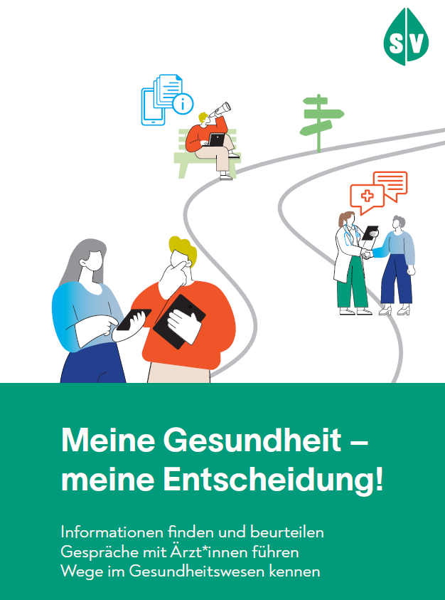 Screenshot Brosch&uuml;re Meine Gesundheit. Meine Entscheidung!